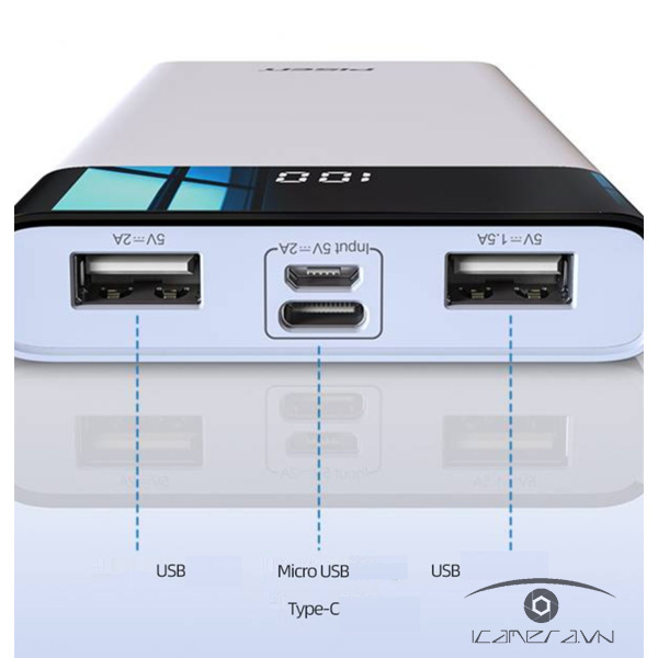 Sạc dự phòng POWER Station 10500mAh - TS-D322A