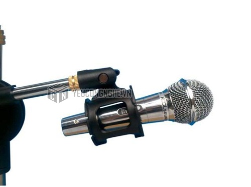 Đầu boom mic gắn giữ mic trên boom, chân đỡ mic Microphone holder support MH-01