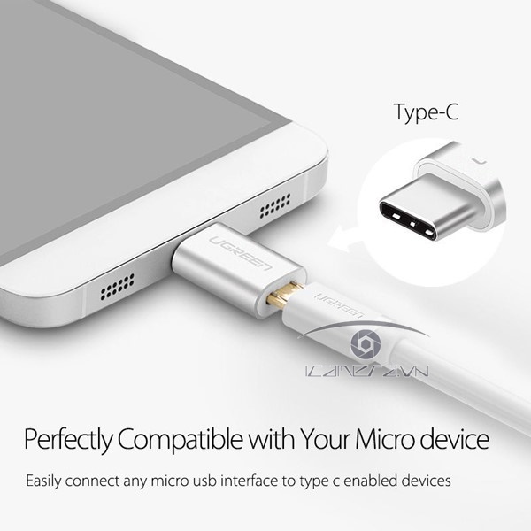 Đầu chuyển đổi USB Type-C to Micro USB UGREEN 20854