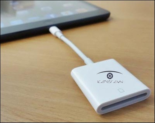 Đầu đọc thẻ SD cho iPad Lightning to SD card camera reader