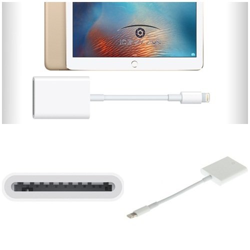 Đầu đọc thẻ SD cho iPad Lightning to SD card camera reader