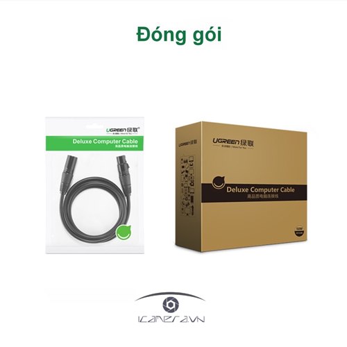 Dây Audio nối dài MIC XLR (Cannon) 6mm UGREEN AV130