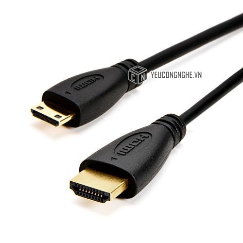 Dây cáp chuyển đổi HDMI Male to mini HDMI male dài 1.5m giá rẻ