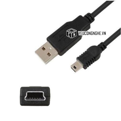 Dây cáp chuyển đổi USB 2.0 ra mini USB giá rẻ