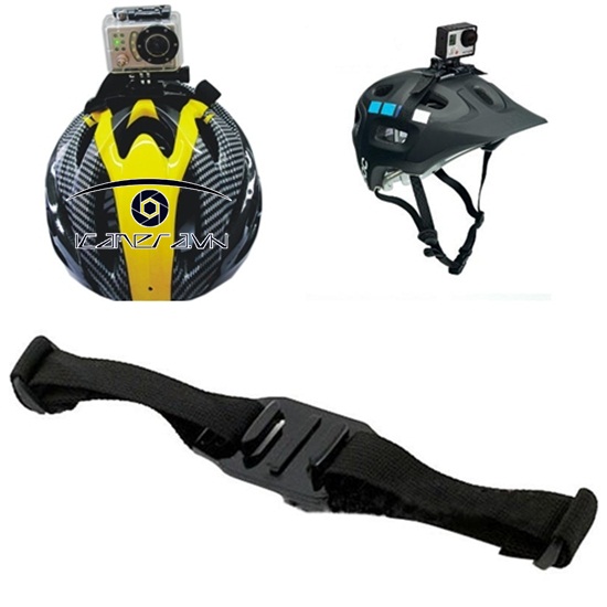 Dây đeo gắn trên Mũ bảo hiểm cho camera GoPro Hero - Camera SJcam