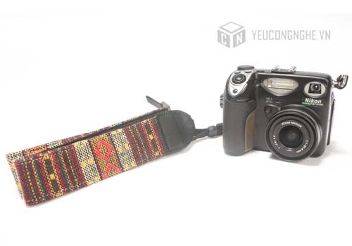 Dây đeo máy ảnh giá rẻ họa tiết thổ cẩm LC11 Lynca
