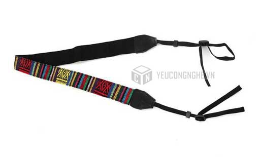 Dây đeo máy ảnh giá rẻ họa tiết thổ cẩm LC07 Lynca