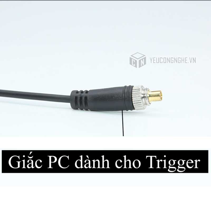 Cáp kết nối 6.3mm cho flash và trigger