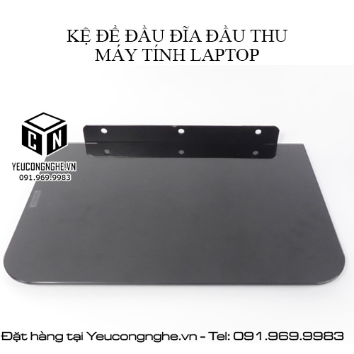 Giá treo tivi, màn hình kèm kệ đỡ đầu đĩa gắn tường Q08