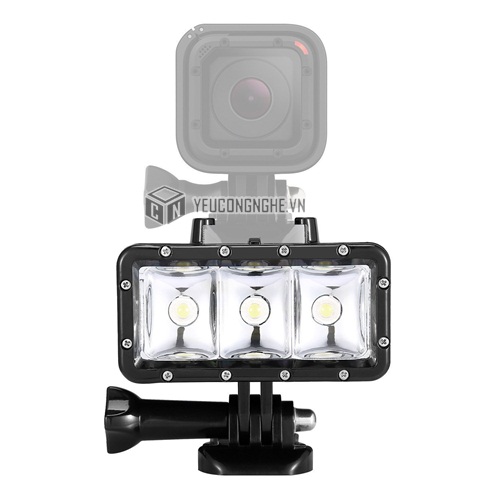 Đèn LED chống nước, lặn biển cho Gopro kèm pin sạc GL-30