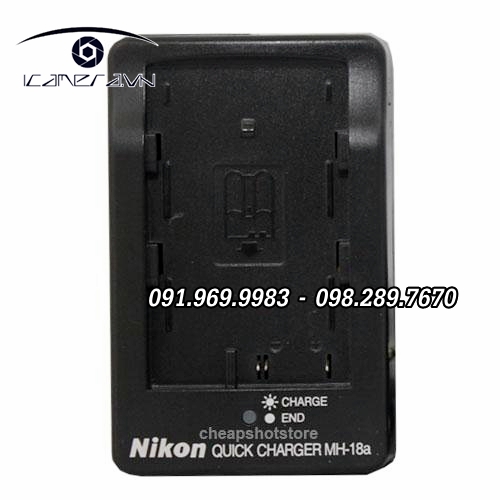 Sạc pin máy ảnh Nikon chất lượng cao MH-18a