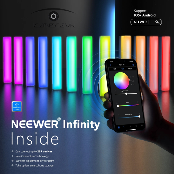 Đèn Tube Vuông Neewer RGB1
