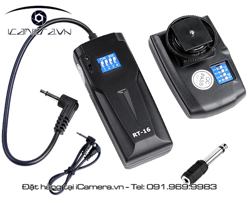 Trigger cho đèn flash thiết bị điều khiển đèn studio AT-16 mua giá rẻ Hà Nội