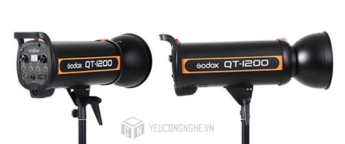 Đèn flash Godox QT-1200 nháy nhại chụp ảnh cho studio