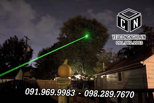 Bút laser cầm tay tia chiếu xanh siêu mạnh giá rẻ tại Hà Nội