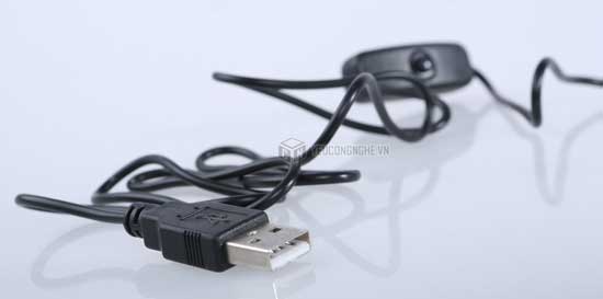 Đèn led cắm usb dạng kẹp uốn mini