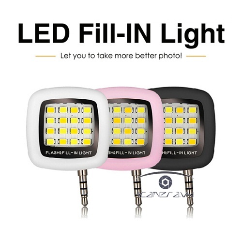 Đèn LED Flash&Fill Light tăng độ sáng chụp ảnh cho smartphone iPhone, Samsung