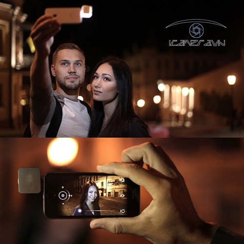 Đèn LED Flash&Fill Light tăng độ sáng chụp ảnh cho smartphone iPhone, Samsung