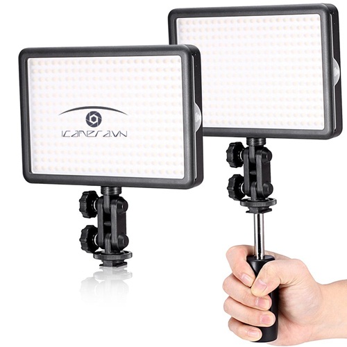 Đèn LED Godox 308 bóng LED308C II gắn camera kèm remote điều khiển từ xa