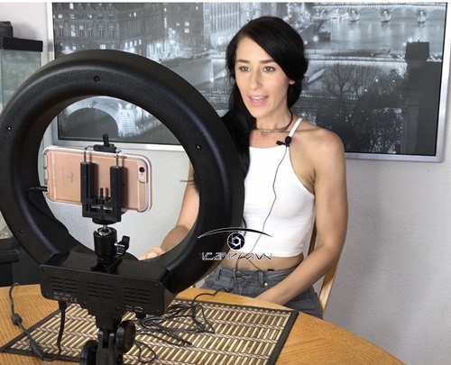 Đèn LED Ring 12 inch thiết bị chụp ảnh, quay phim studio