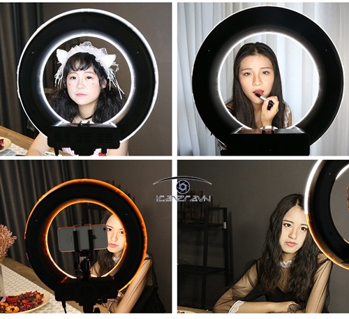 Đèn LED Ring 12 inch thiết bị chụp ảnh, quay phim studio