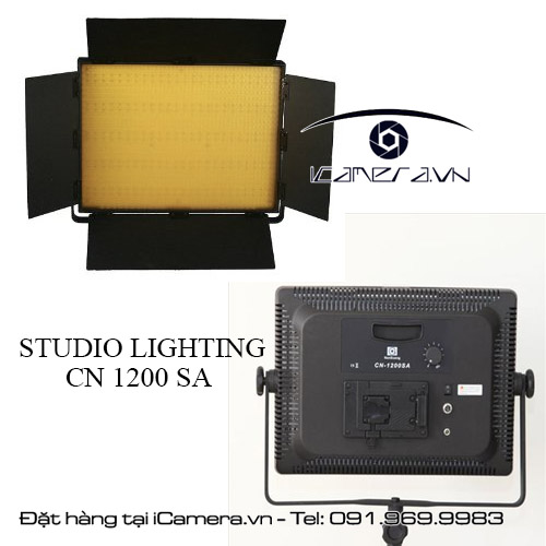 Đèn LED 1200 bóng sử dụng trong studio trường quay phòng chụp