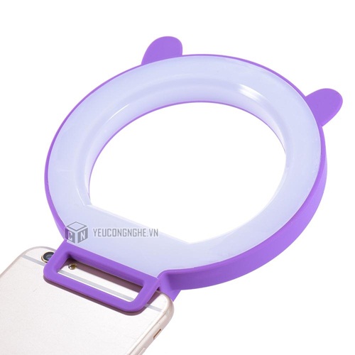 Đèn led tròn chụp ảnh điện thoại dạng kẹp tai thỏ LED Beauty Artifact RL-24