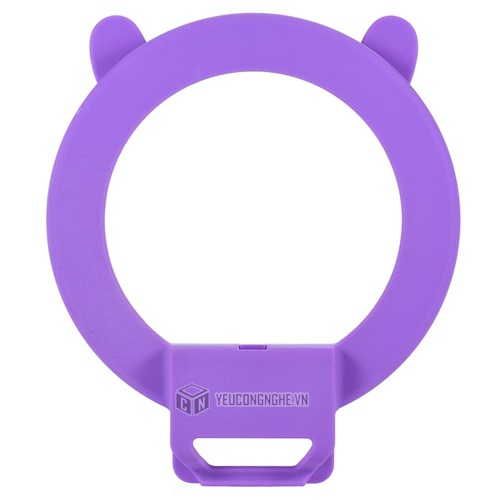 Đèn led tròn chụp ảnh điện thoại dạng kẹp tai thỏ LED Beauty Artifact RL-24