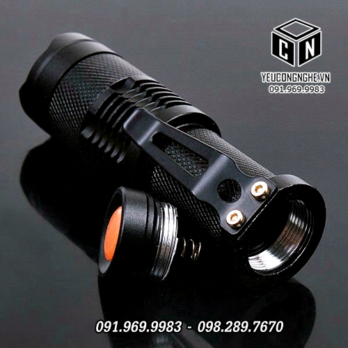 Đèn pin mini siêu sáng pin trì giá rẻ Ultrafire 810