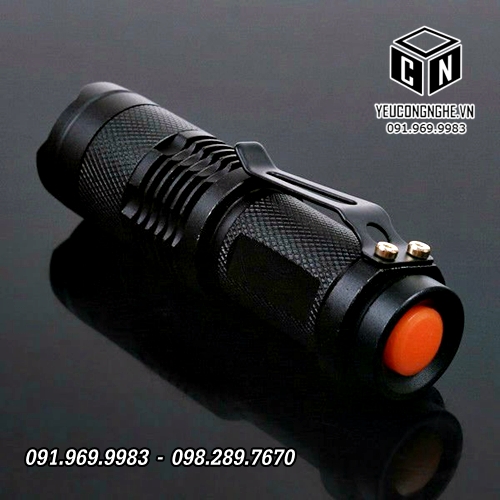 Đèn pin mini siêu sáng pin trì giá rẻ Ultrafire 810