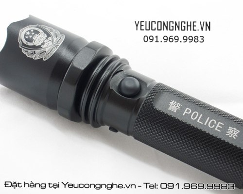 Đèn pin tia sáng cực mạnh Police Flashlight