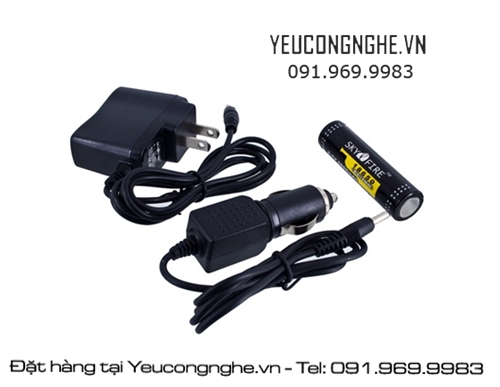 Đèn pin tia sáng cực mạnh Police Flashlight