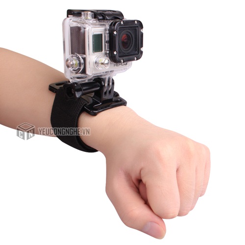 Đeo tay Camera hành trình Gopro Hero, SJCam dạng mỏng HS-02