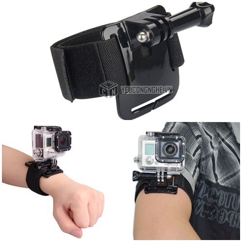 Đeo tay Camera hành trình Gopro Hero, SJCam dạng mỏng HS-02