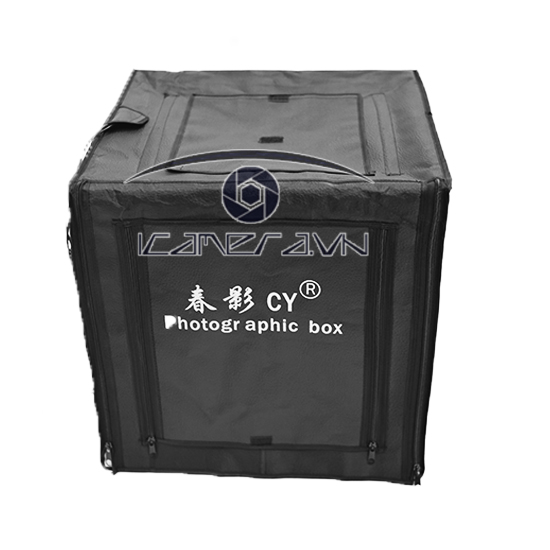 Hộp chụp ảnh sản phẩm có đèn led 30w bên trong 50x50cm giá rẻ