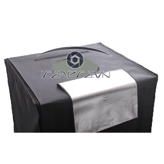 Hộp chụp ảnh sản phẩm có đèn led 30w bên trong 50x50cm giá rẻ