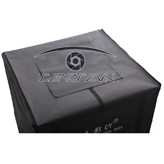 Hộp chụp ảnh sản phẩm có đèn led 30w bên trong 50x50cm giá rẻ