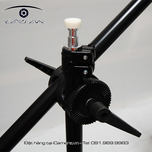 Adapter clamp gá kẹp đôi boom arm và light stand phụ kiện studio