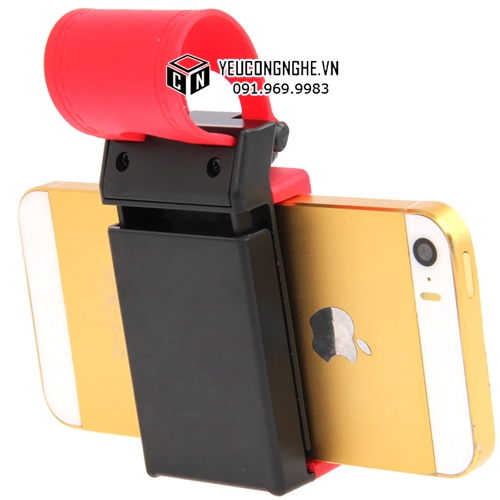 Giá đỡ điện thoại smartphone trên vô lăng xe hơi ô tô