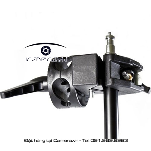 Khớp nối đa năng giữa boom arm và light stand chân đèn studio