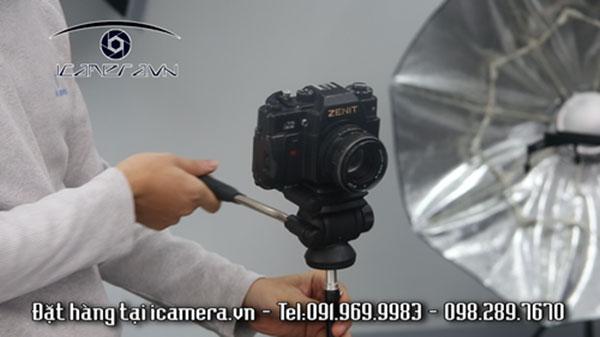 Panhead cho tripod tay cầm gắn chân máy ảnh chất liệu nhựa PT-303