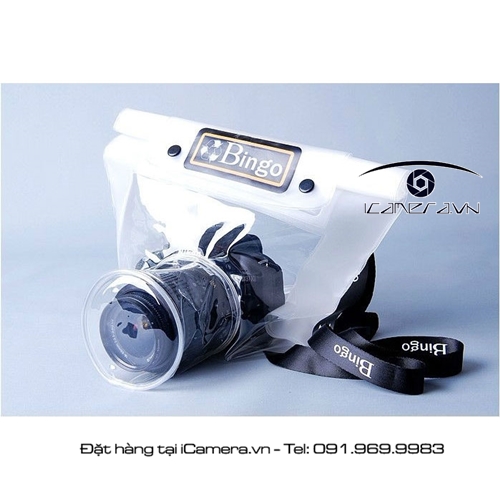 Bao chống nước cho máy ảnh Canon, Nikon DSLR lens ống ngắn