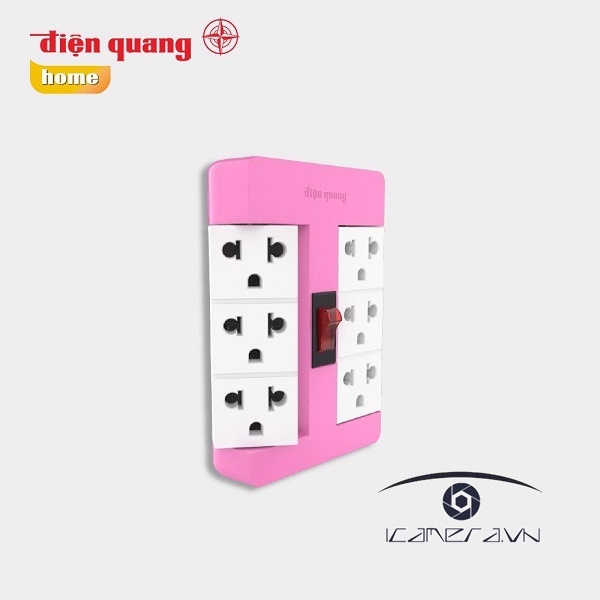 Ổ cắm Xoay 90° Điện Quang ĐQ ESK RT 63 (6 lỗ 3 chấu )