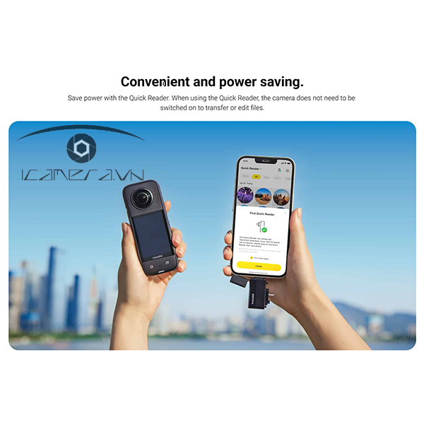 Đầu đọc thẻ nhanh cho Insta360 X3