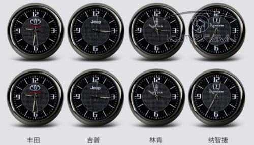 Đồng hồ trang trí có logo xe hơi gắn cửa gió ô tô IBT-99