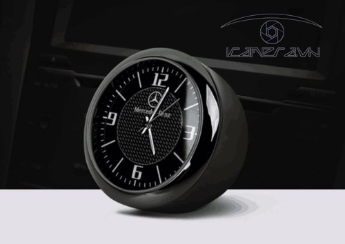 Đồng hồ trang trí có logo xe hơi gắn cửa gió ô tô IBT-99