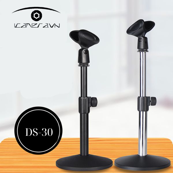 Chân mic để bàn nhỏ gọn Microphone stand DS-30