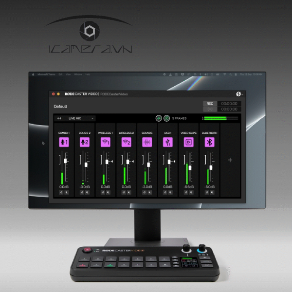Bảng điều khiển video và âm thanh RØDECaster Video