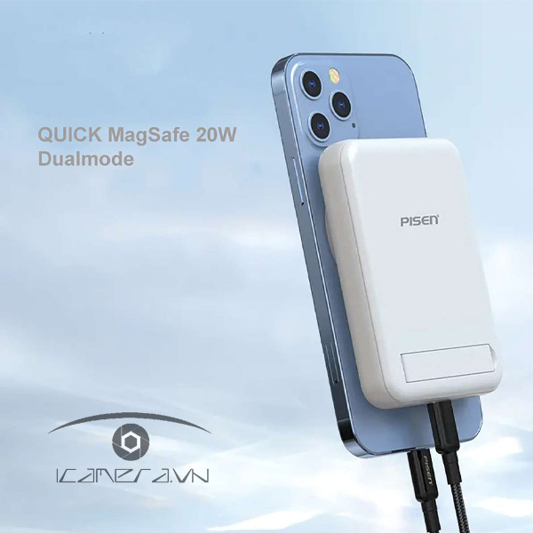 Sạc dự phòng Pisen PD238C-1 10000mAh 20W LS-DY191