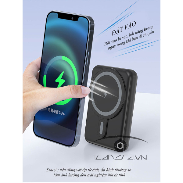 Sạc dự phòng Pisen PD238C-1 10000mAh 20W LS-DY191